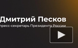 Песков назвал абстрактной публикацию WSJ о "плане команды Трампа" по Украине