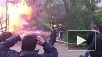 Пожарные не торопились к горящему дому в Петербурге