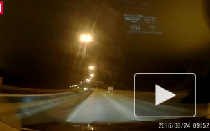Видео: на КАД Газель "потеряла" колеса
