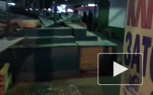 "Инфинити" в Ростове-на-Дону разнес рынок и сбил человека