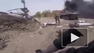 Ранение русскоязычного солдата французского Иностранного легиона попало на видео