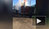 На улице Жени Егорова автобус вылетел на тротуар после столкновения с маршруткой