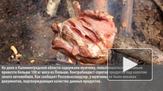 В Калининграде уничтожили 106 кг мяса