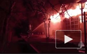 В Ростовской области локализовали пожар в административном здании