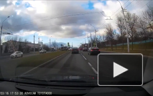 Пешеходу повезло.