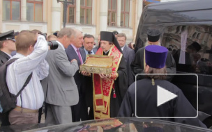 Мощи Георгия Победоносца в Санкт-Петербурге: расписание 2015, где находятся, как попасть к деснице