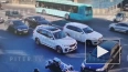 Появилось видео столкновения мотоцикла и BMW у Поцелуева ...