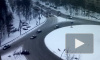 Снегопад в Москве пагубно влияет на траекторию движения «жигулей»