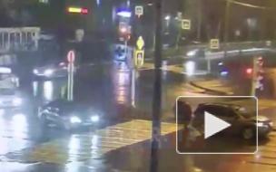 Видео: в Красногвардейском районе на "зебре" сбили человека