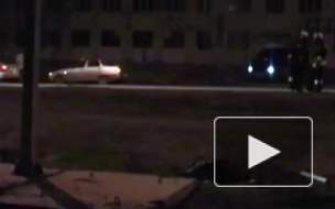 Трагическая гибель пешехода застопорила движение по Кронштадтскому путепроводу