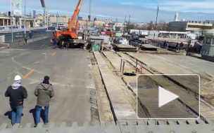 В Петербурга Тучков мост откроют для транспортного движения 18 ноября