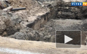 Трамвайные пути на Среднеохтинском будут закрыты до осени из-за раскопок