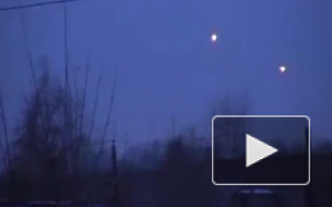 В небе под Челябинском жители заметили НЛО