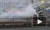 Появилось видео автобуса, горящего на улице Зорге в Казани