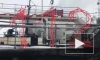 В Кронштадте загорелся танкер "Арктика"
