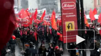 26.02.2012 СПб Начало шествия на митинг