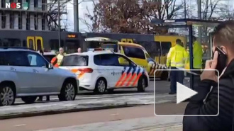 Видео: в Голландии во время стрельбы на трамвайной остановке погиб человек 