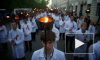 Факельное шествие московских студентов вызвало «коричневые» ассоциации