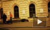 Видео: на Пироговской набережной перевернулся автомобиль‍