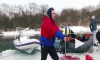 #Mannequin Challenge: Воронежские экстремалы устроили пикник на плывущей льдине