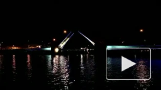 Тучков мост будут разводить четыре ночи подряд