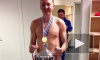 Волейболист Спиридонов устроил голую фотосессию с Кубком Европы