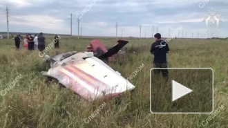 По факту крушения самолета и гибели пилота в Самарской области возбуждено уголовное дело