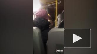 Видео: водитель маршрутки перепутал дорогу в Мурино и повез пассажиров не туда