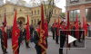 Праздничное шествие "Бессмертного полка" в Петербурге завершилось выступлением мотокаскадеров
