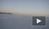 Экстремал на снегоходе провалился под лед на Финском заливе
