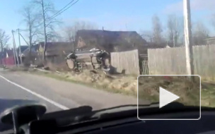 В Форносово автомобиль "прилег" на забор: погиб водитель