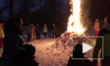 Петербуржцы самоорганизовались и сожгли чучело зимы 
