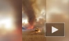 Огненный смерч в Калифорнии попал на видео