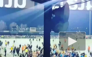 Появилось видео беспредела болельщиков "Саттон Юнайтед" после матча с "Арсеналом"