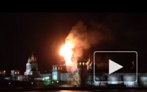 Новодевичий монастырь мог сгореть из-за короткого замыкания у реставраторов