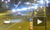 Момент ДТП с перевернувшимся авто на Российском проспекте попал на видео
