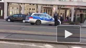 Появилось первое видео с места вопиющего наезда в Германии, где преступник с ножом задавил трёх пешеходов