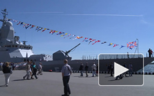Боевые корабли направляются в Петербург для участия в параде