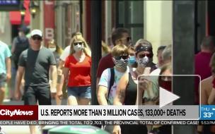 В США за сутки выявлены рекордные 63 тыс. новых случаев заражения COVID-19
