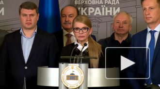 Тимошенко назвала "сдачей" Украины принятый в Раде закон о рынке земли