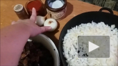 Видео рецепт грибной икры с луком на зиму