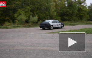 Появилось видео испытаний седана из проекта "Кортеж"