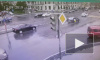 "Газель" осталась без передних колес в аварии на Заневском