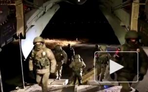 Появилось видео отправки миротворцев в Карабах