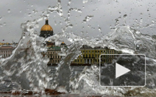 Шторм в Петербурге отменил навигацию и ночной развод мостов