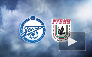 Трансляция матча Зенит - Рубин на стадионе «Петровский». Халк открыл счет 1:0