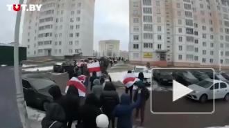 В Минске оппоненты власти вышли на локальные митинги