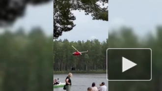 Транспортная прокуратура отреагировала на летавший над Коркинским озером вертолет