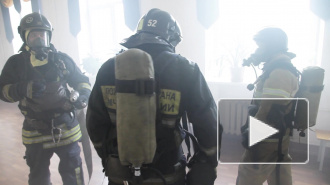 Видео: На территории Выборга прошли пожарно-технические учения