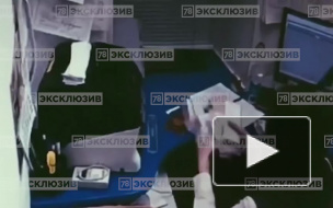 Вооруженный налет на банк на Большевиков попал на видео